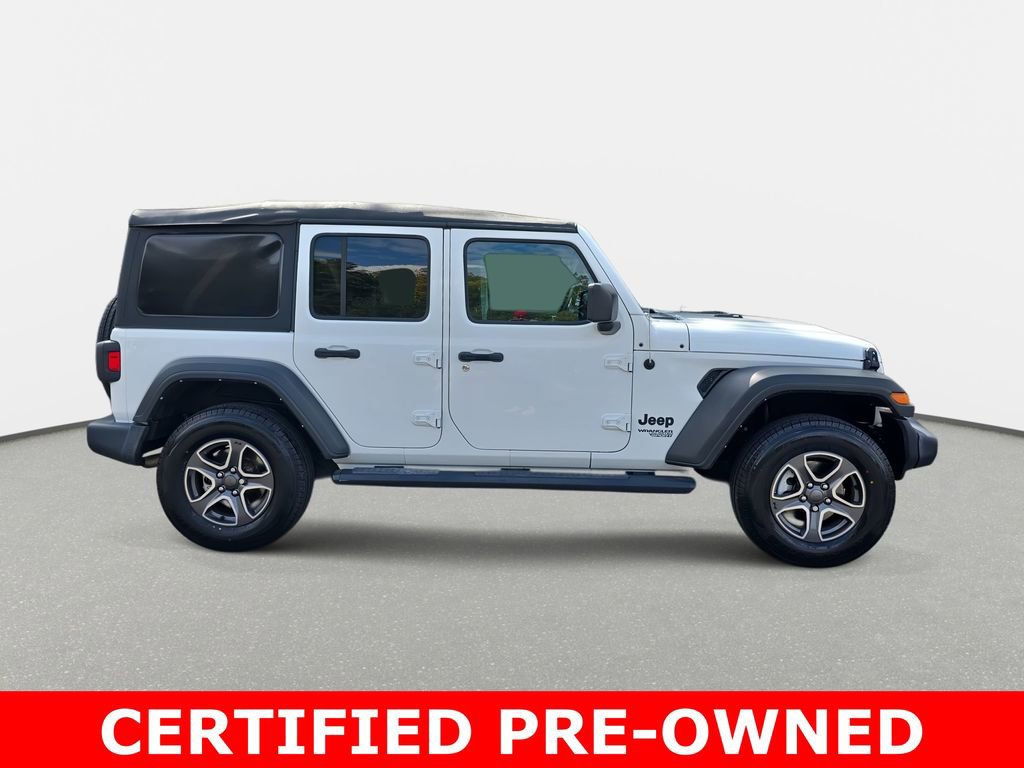 Certified 2021 Jeep Wrangler Unlimited Sport image 4