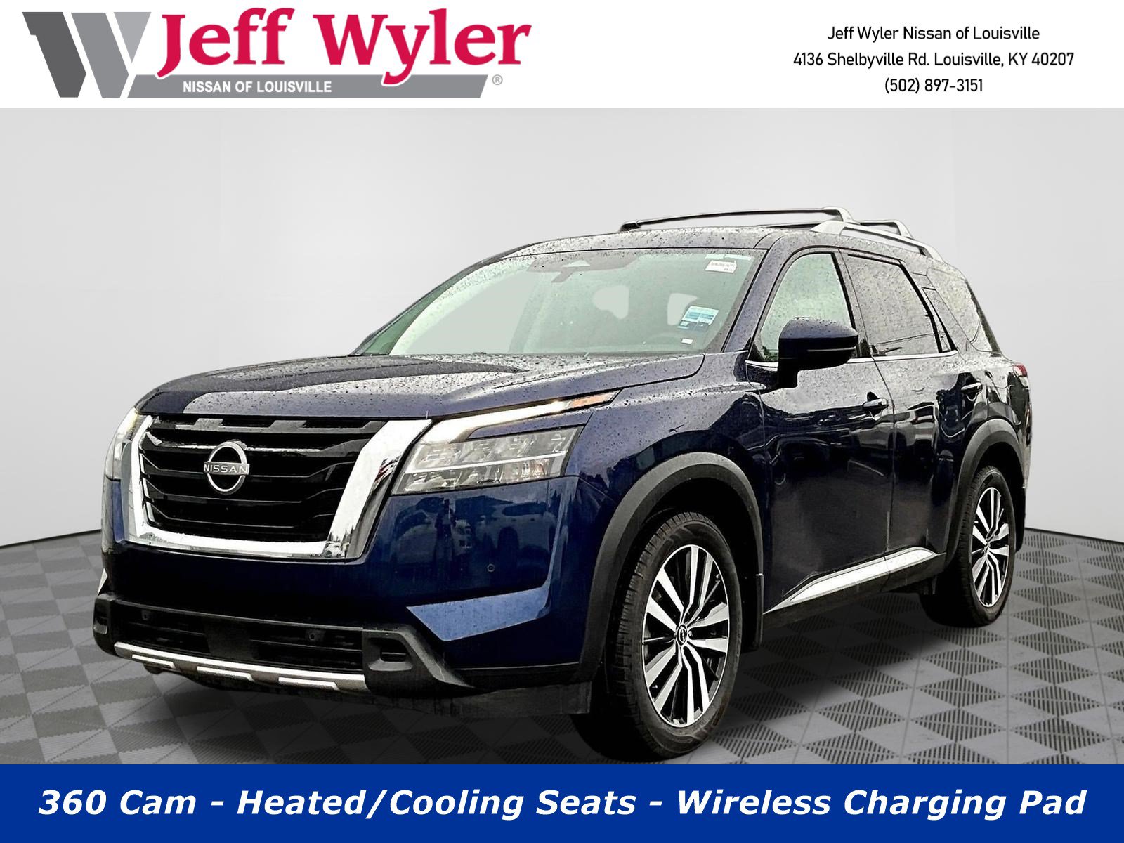 Certified 2024 Nissan Pathfinder Platinum w/ Cargo Package AWD/4WD image 1