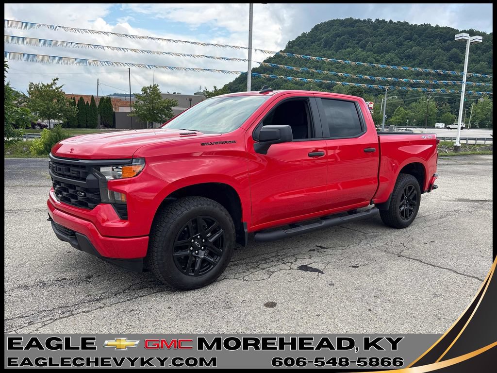 New 2026 Chevrolet Silverado 1500 Custom w/ Turbomax Blackout Package
