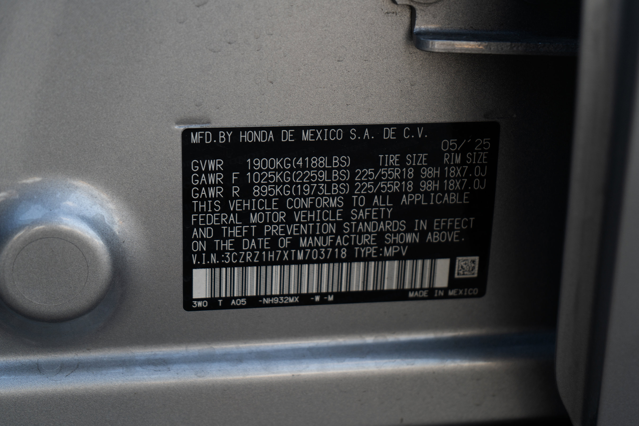 Used 2026 Honda HR-V EX-L image 46