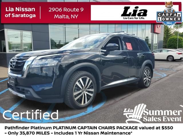 Certified 2023 Nissan Pathfinder Platinum