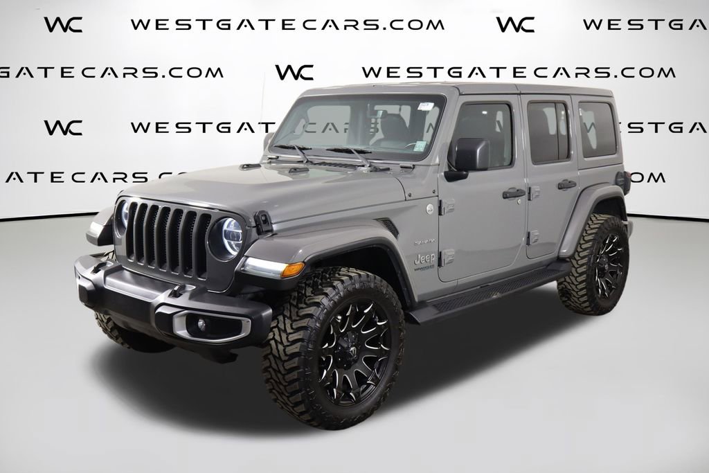 Used 2018 Jeep Wrangler Unlimited Sahara image 1