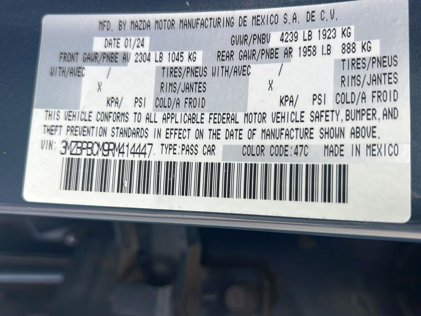 Used 2024 MAZDA MAZDA3 s AWD/4WD image 42