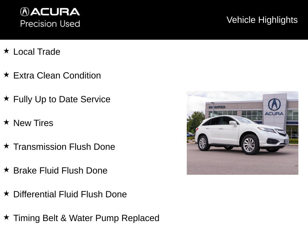 Certified 2017 Acura RDX AWD image 5