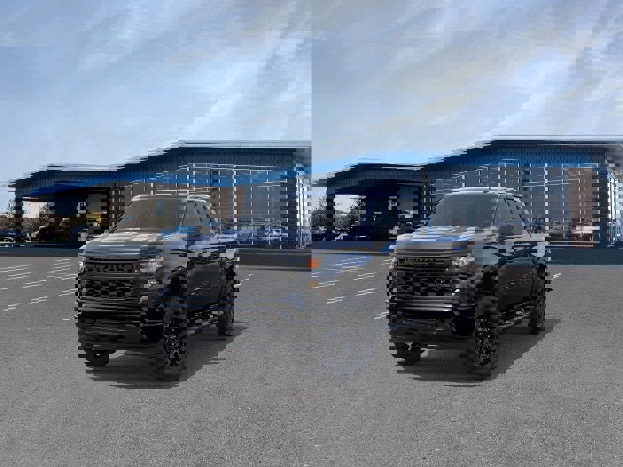 New 2026 Chevrolet Silverado 1500 Custom w/ Turbomax Blackout Package image 40