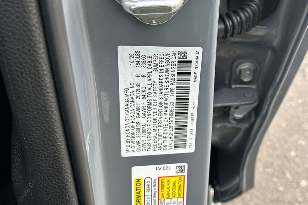 New 2026 Honda Civic Sport image 32