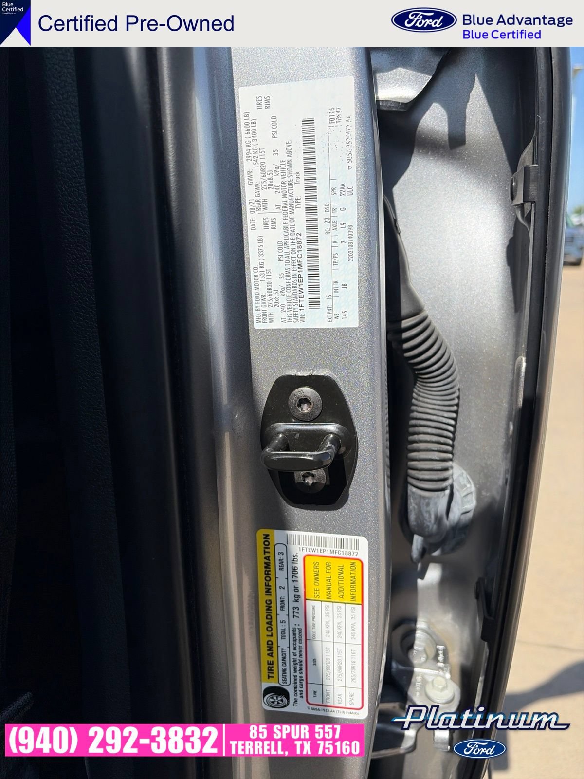 Used 2021 Ford F150 XL w/ STX Appearance Package AWD/4WD image 14