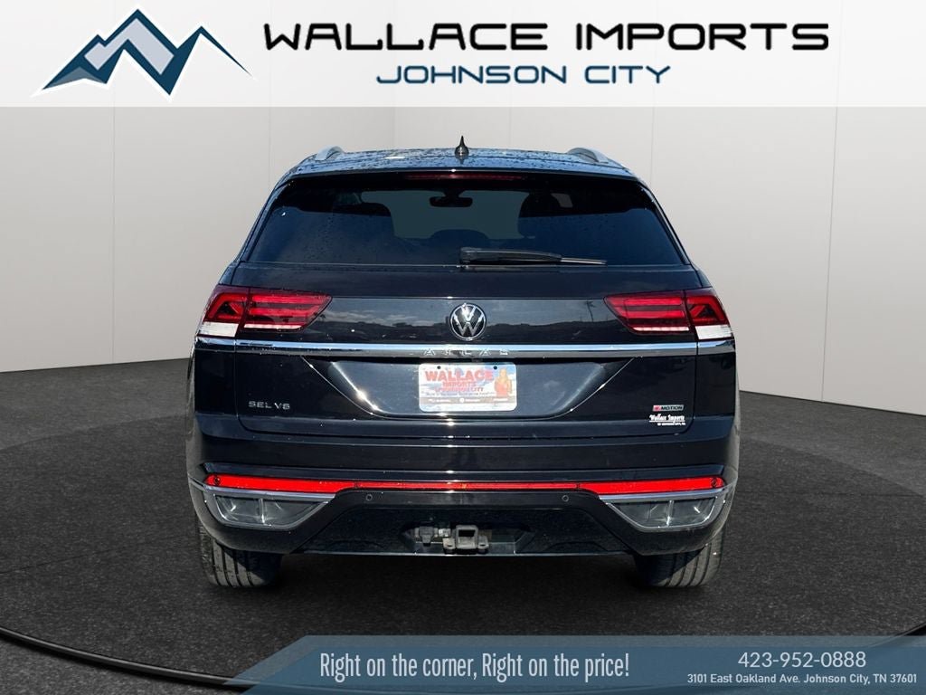 Certified 2022 Volkswagen Atlas Cross Sport SEL Premium R-Line AWD/4WD video 4