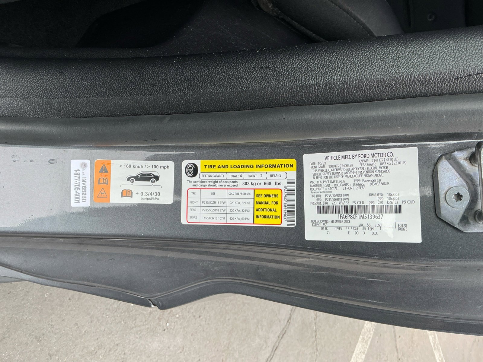 Used 2021 Ford Mustang GT w/ Equipment Group 301A image 16