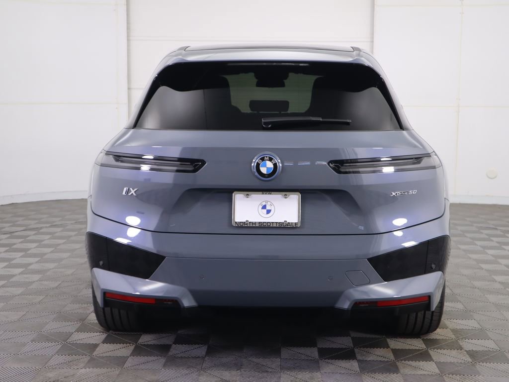 Certified 2025 BMW iX xDrive50 w/ Sport Package image 6