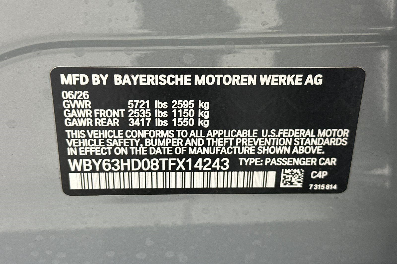 New 2026 BMW i4 eDrive40 w/ M Sport Package RWD image 26