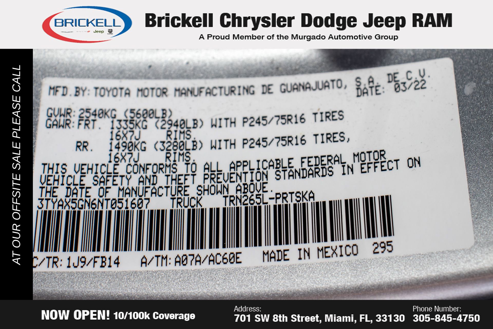 Used 2022 Toyota Tacoma SR w/ SR Convenience Package image 33