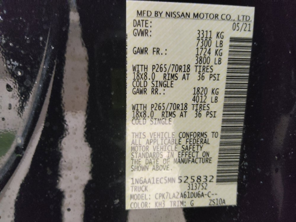 Used 2021 Nissan Titan S w/ S Utility Package image 33