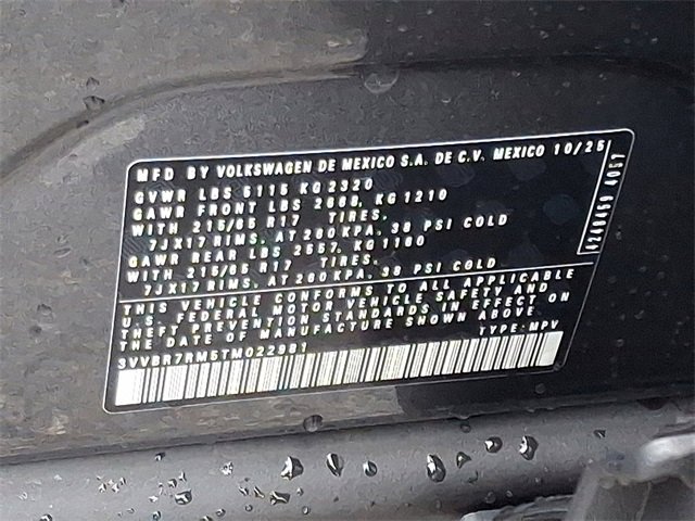 New 2026 Volkswagen Tiguan S image 11