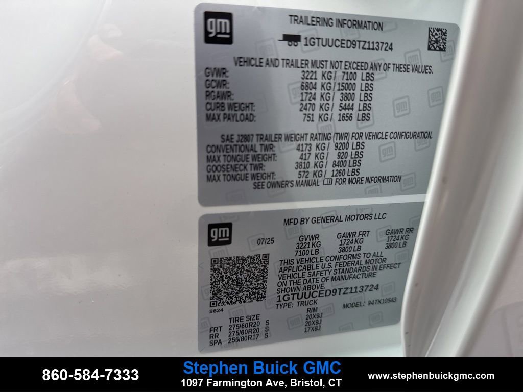 New 2026 GMC Sierra 1500 Elevation w/ Elevation Premium Package image 24