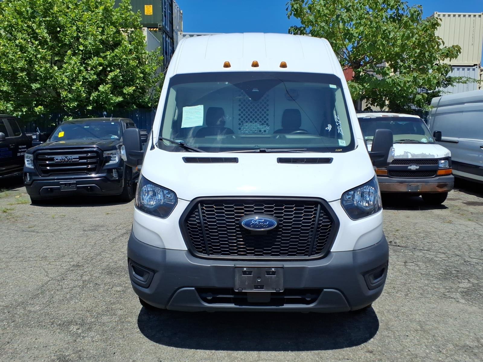 Used 2022 Ford Transit 350 148 High Roof Extended DRW RWD image 2