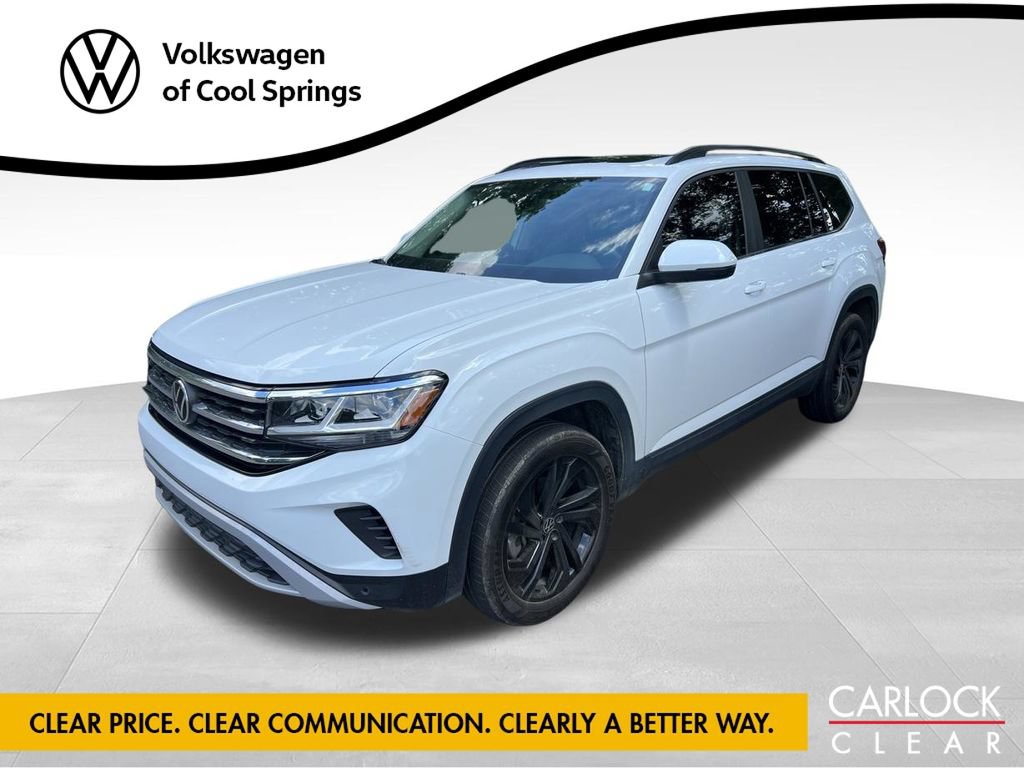 Used 2023 Volkswagen Atlas SE w/ Panoramic Sunroof Package FWD image 1