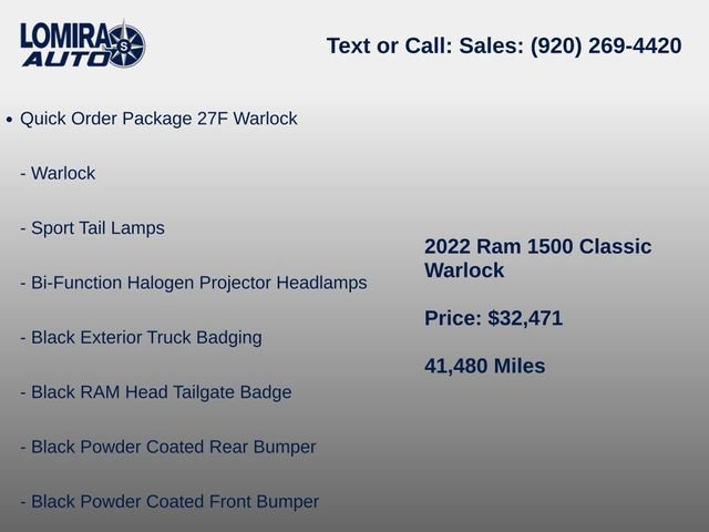 Used 2022 RAM 1500 Warlock AWD/4WD image 6