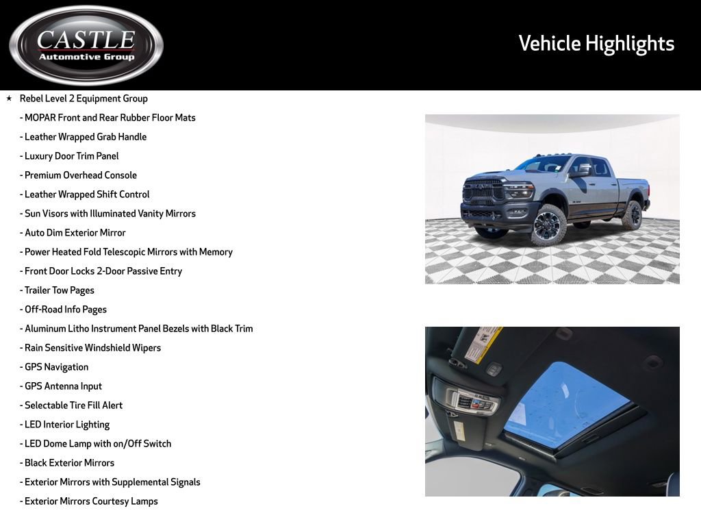 New 2026 RAM 2500 Rebel w/ Rebel Level 2 Equipment Group image 3