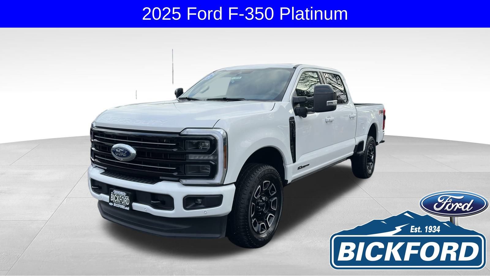 Used 2025 Ford F350 Platinum w/ FX4 Off-Road Package AWD/4WD image 1