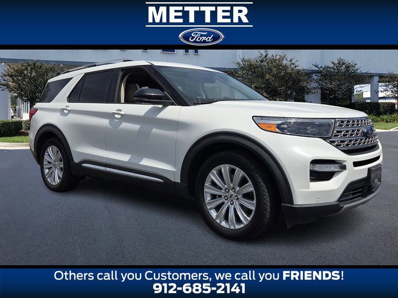 Used 2020 Ford Explorer Limited w/ Class III Trailer Tow Package RWD image 1