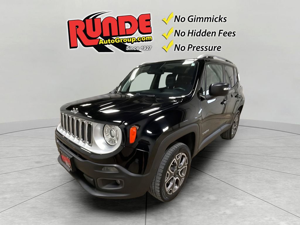 Used 2018 Jeep Renegade Limited w/ Advanced Technology Group image 1