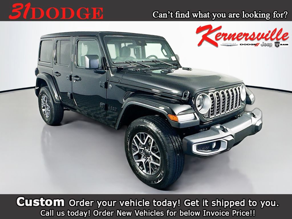 New 2025 Jeep Wrangler Unlimited Sahara
