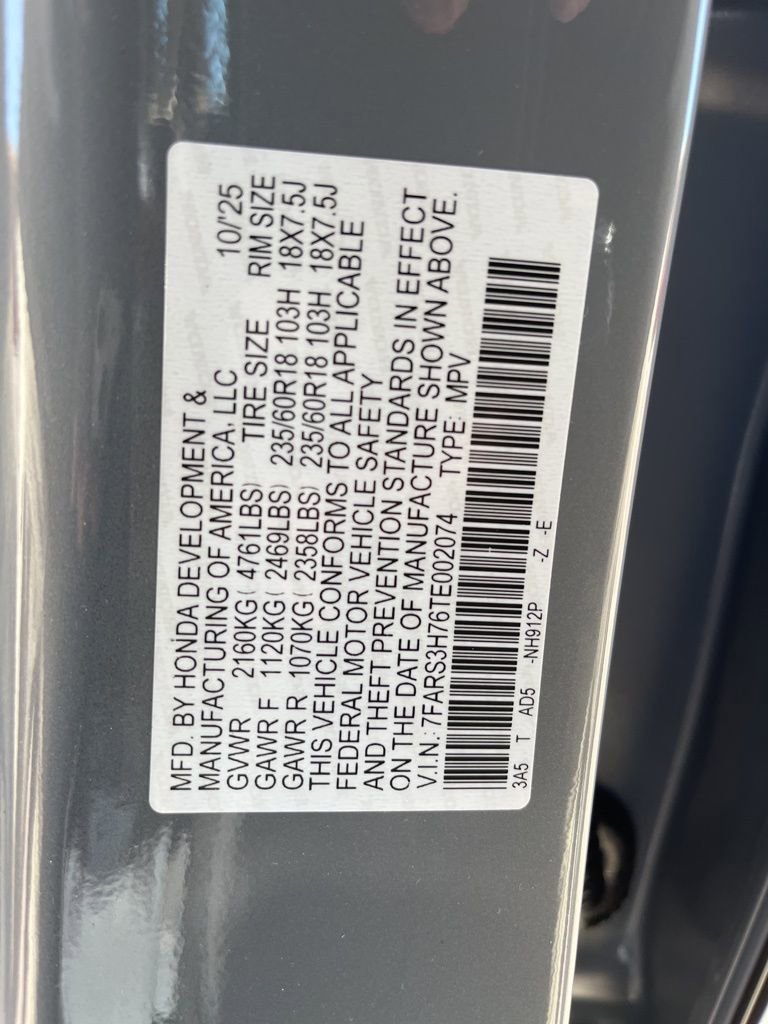 Used 2026 Honda CR-V EX-L image 10