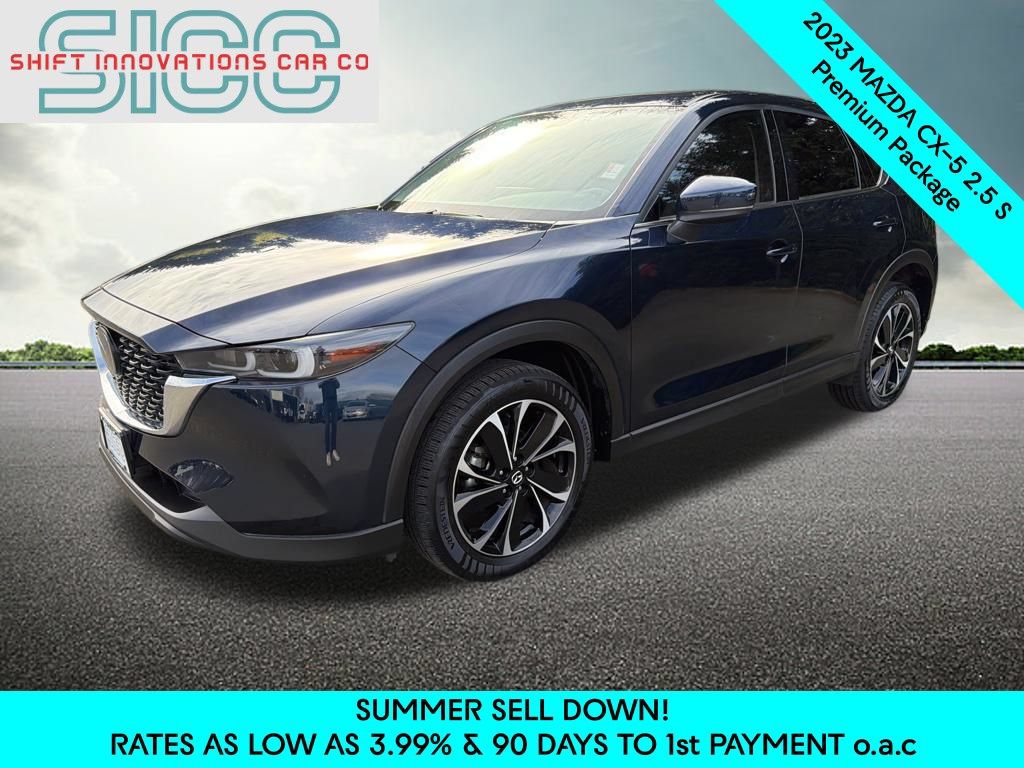 Used 2023 MAZDA CX-5 AWD 2.5 S w/ Premium Package image 1