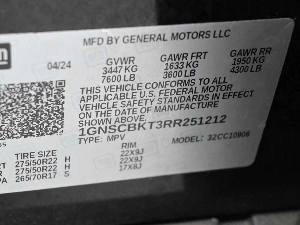 Used 2024 Chevrolet Suburban LS w/ Driver Alert Package RWD image 17