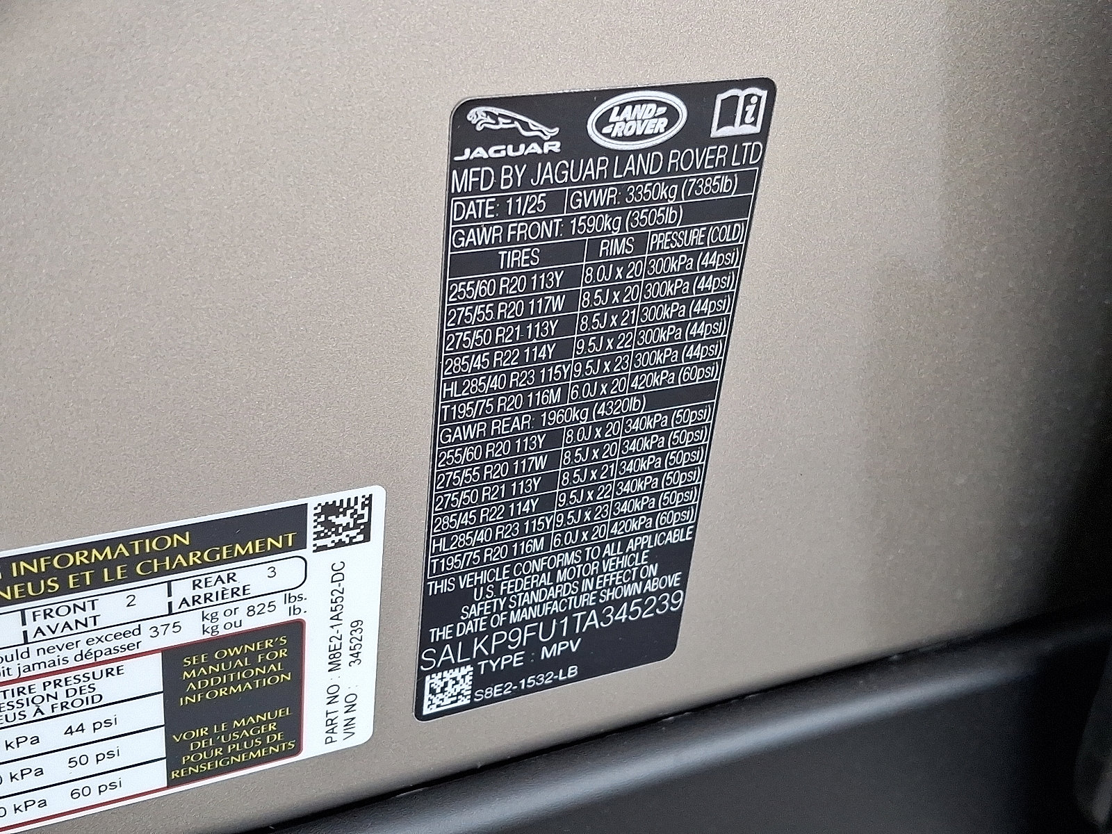 New 2026 Land Rover Range Rover SE image 20