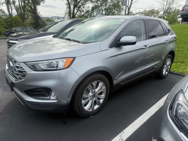 Used 2021 Ford Edge Titanium w/ Cargo Accessory Package image 1