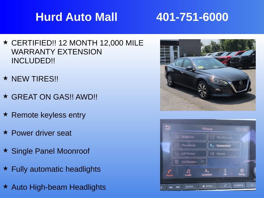 Used 2022 Nissan Altima 2.5 SV w/ SV Premium Package AWD/4WD image 6