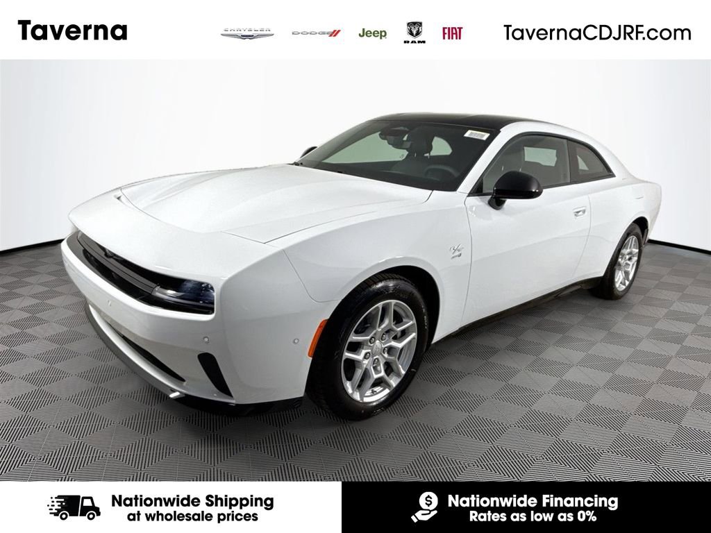 New 2025 Dodge Charger Daytona R/T w/ Quick Order Package 25M R/T