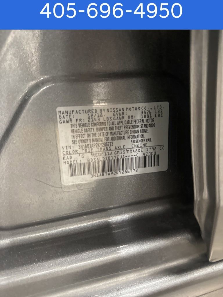 Used 2019 Nissan Sentra SV FWD image 12