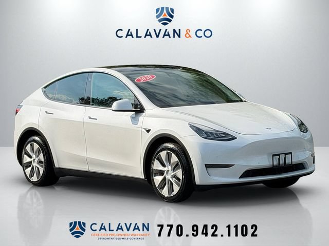 Used 2020 Tesla Model Y Long Range AWD/4WD image 1