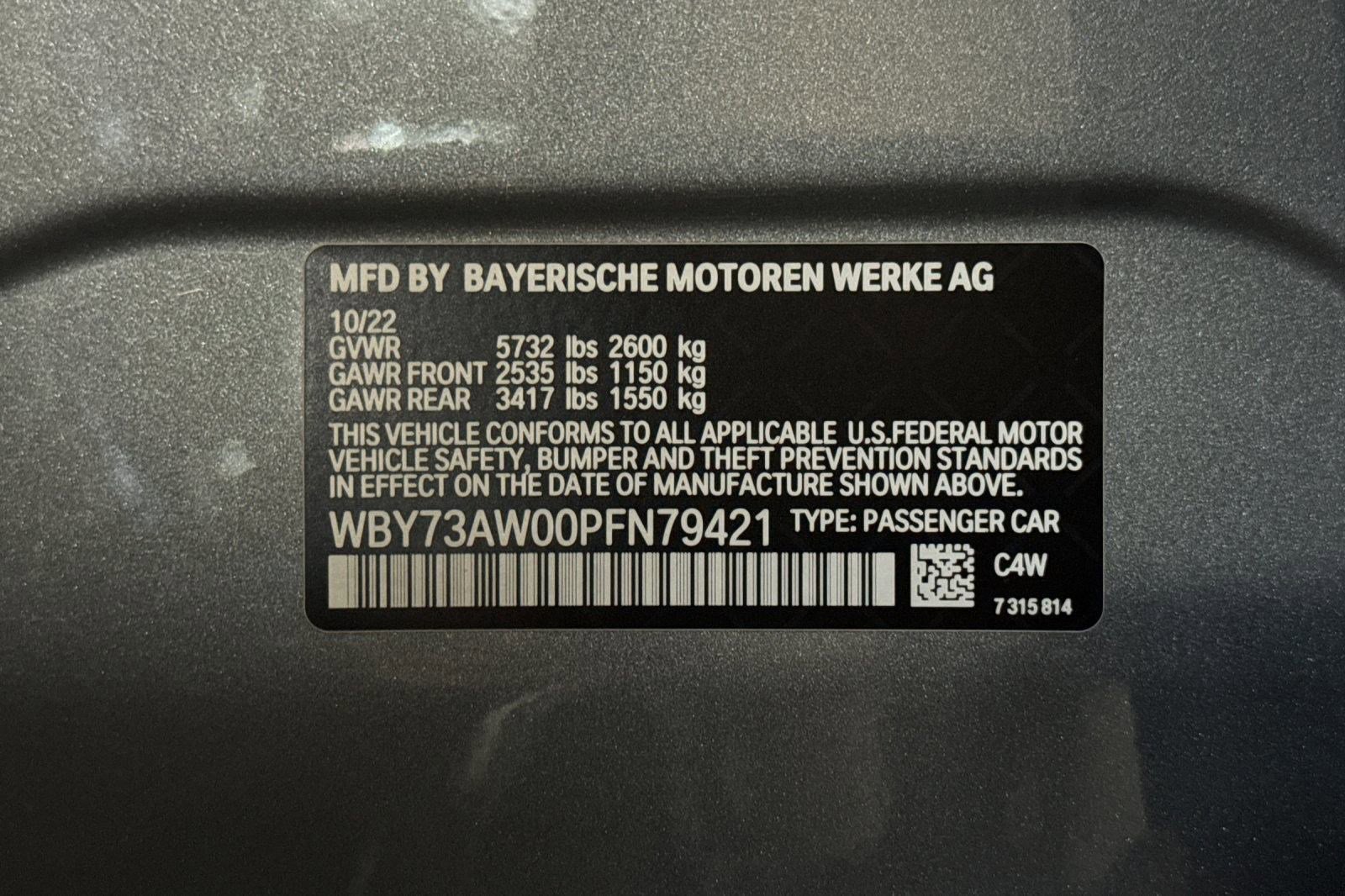 Certified 2023 BMW i4 eDrive40 w/ Premium Package image 22