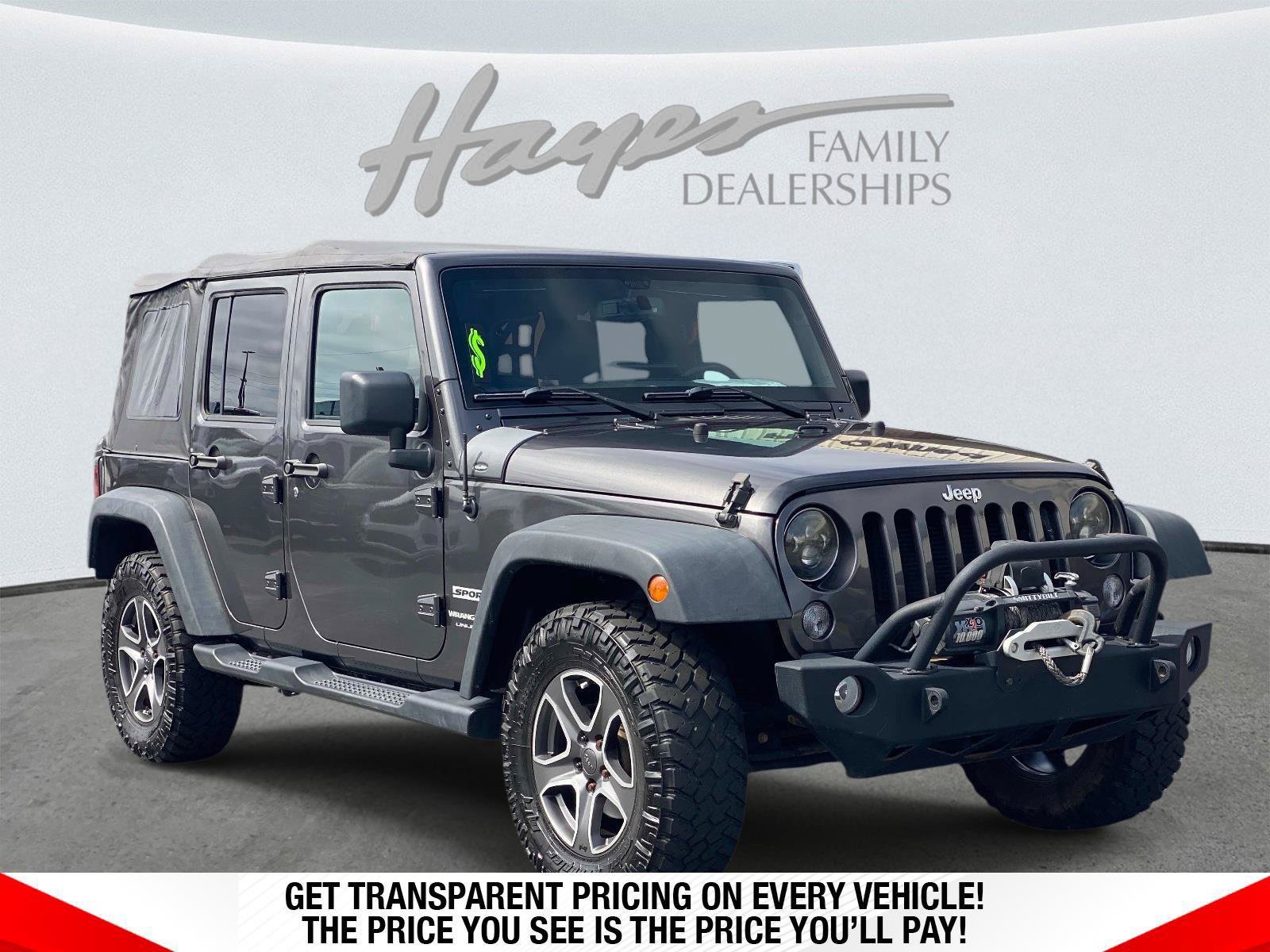 Used 2018 Jeep Wrangler Unlimited Sport S