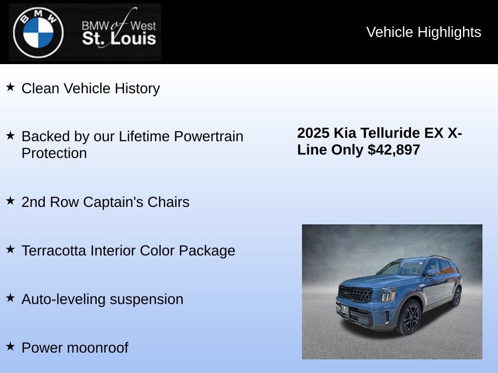 Used 2025 Kia Telluride EX X-Line AWD/4WD image 8