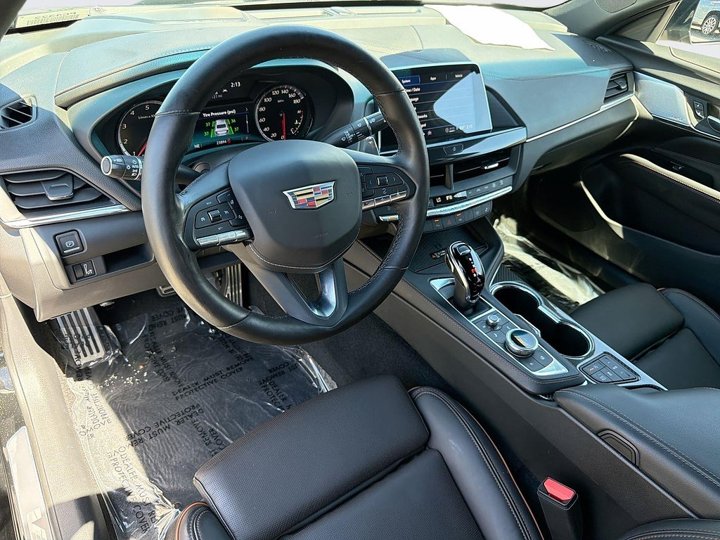 Certified 2025 Cadillac CT4 V w/ Climate Package RWD image 7