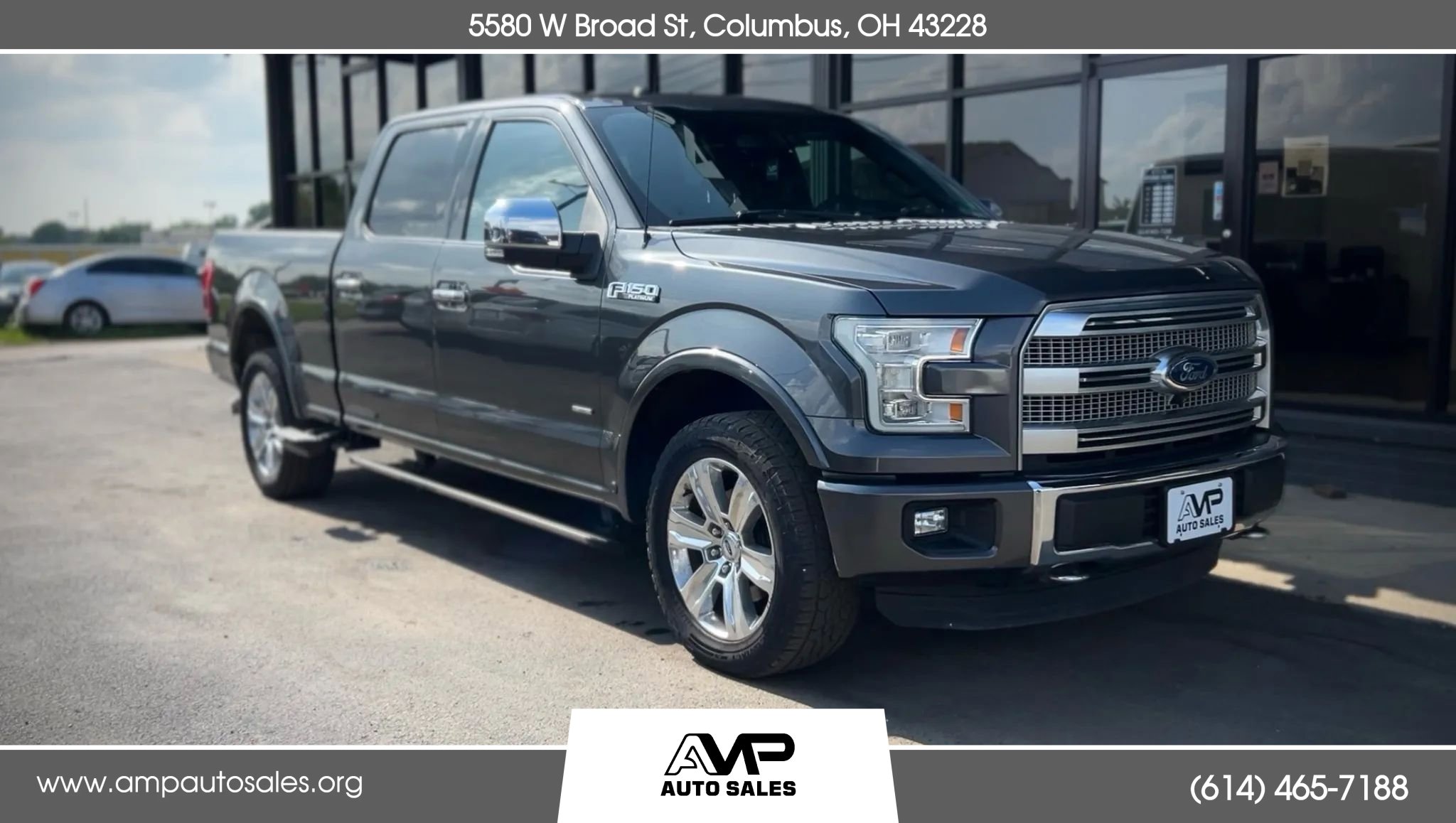 Used 2016 Ford F150 Platinum w/ Equipment Group 701A Luxury AWD/4WD image 1