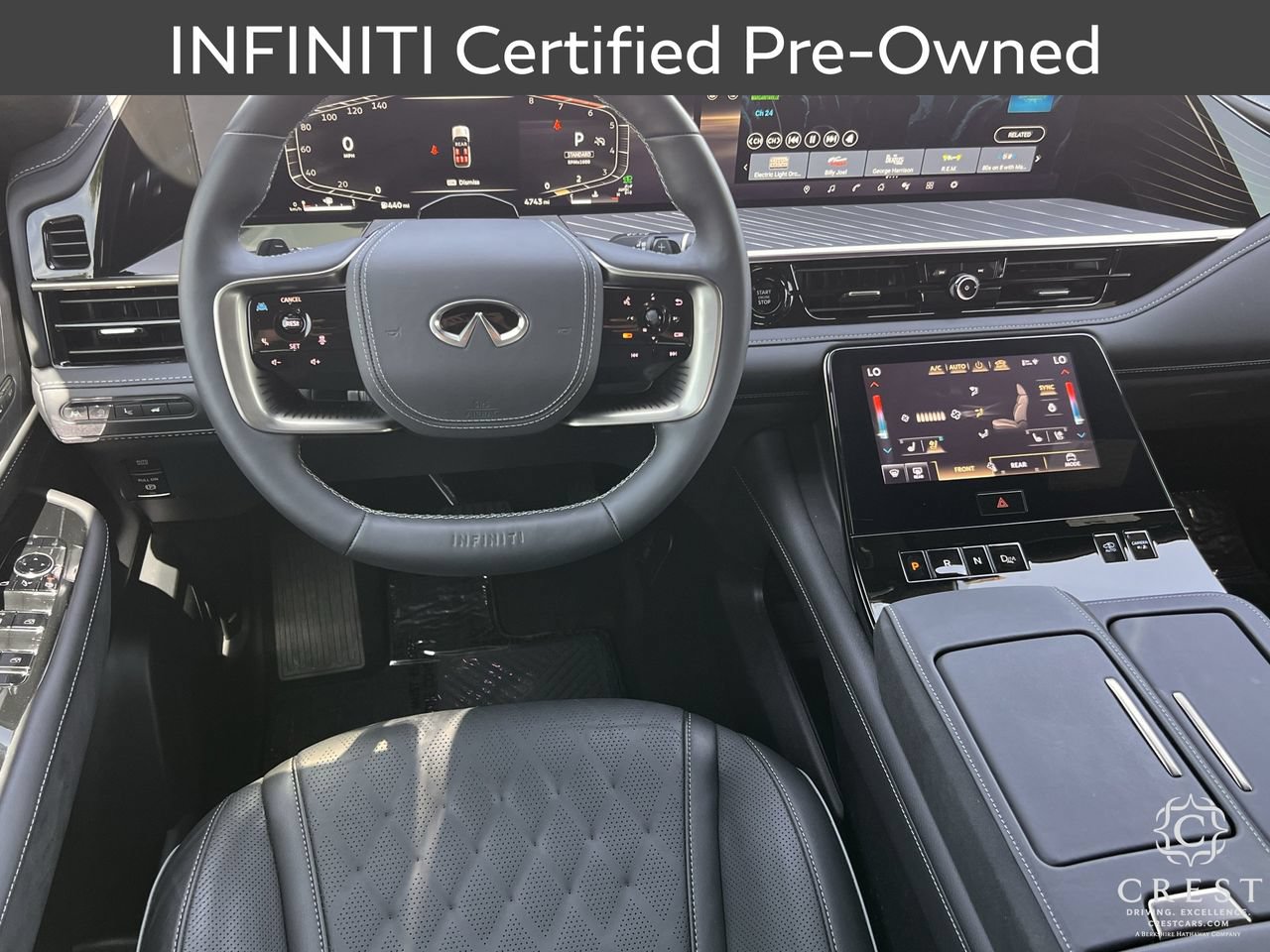 Certified 2026 INFINITI QX80 Autograph w/ Premium Cargo Package AWD/4WD image 13
