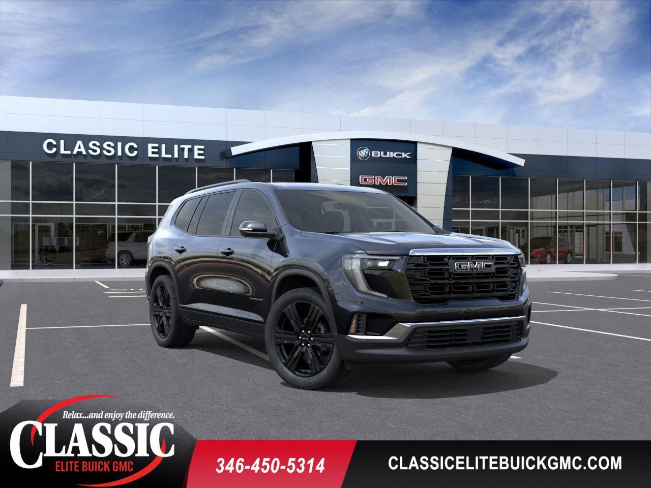 New 2026 GMC Acadia Elevation w/ Black Edition FWD image 1