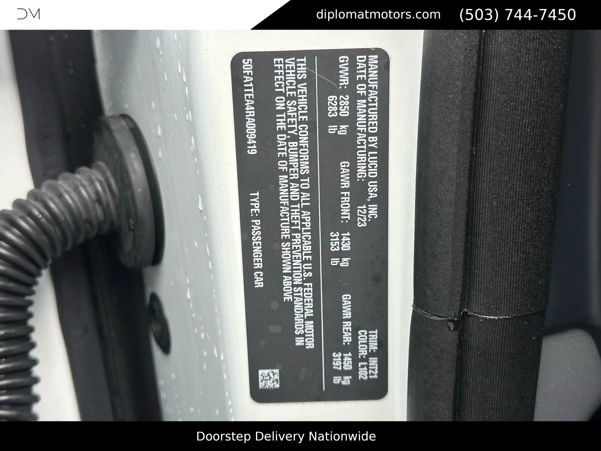 Used 2024 Lucid Air Touring image 43