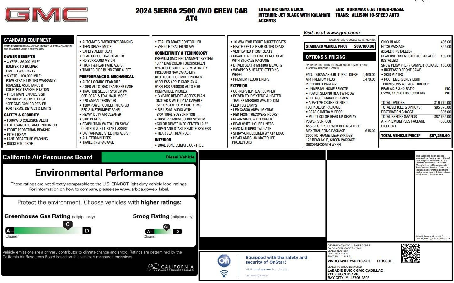 Used 2024 GMC Sierra 2500 AT4 w/ AT4 Premium Plus Package image 39