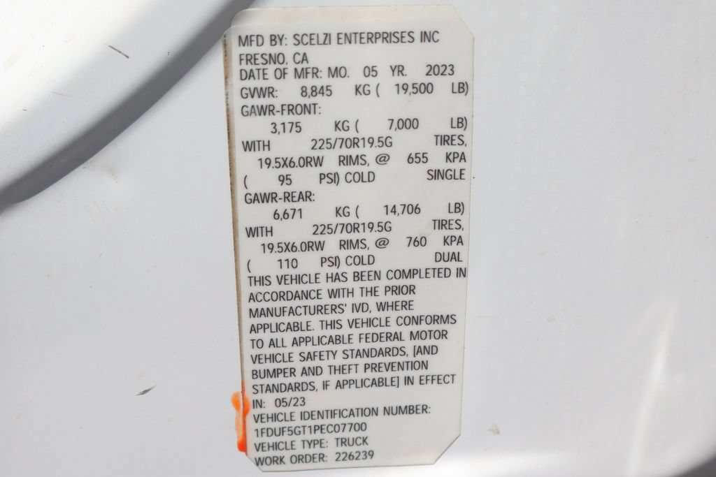 Used 2023 Ford F550 2WD Regular Cab Super Duty image 58