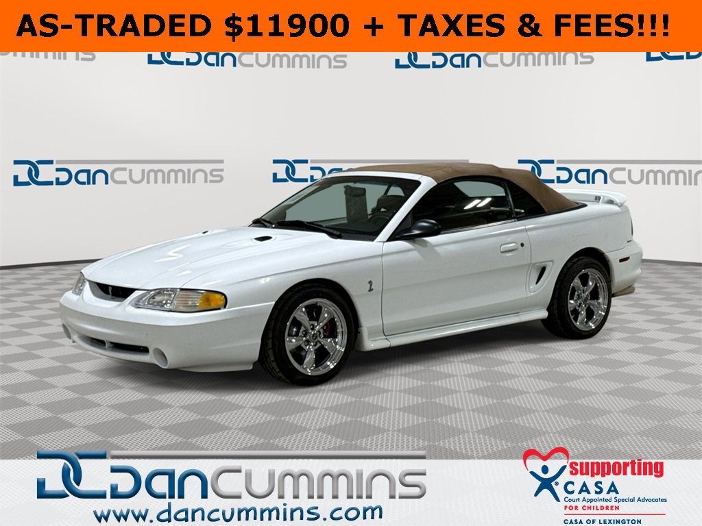 Used 1998 Ford Mustang Cobra