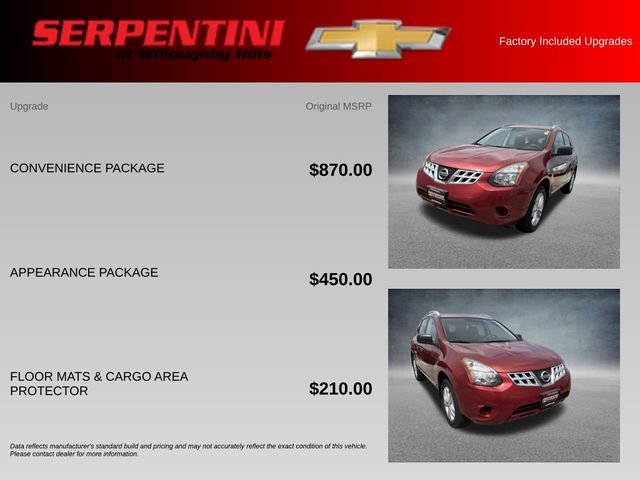 Used 2015 Nissan Rogue S w/ Convenience Package FWD image 4