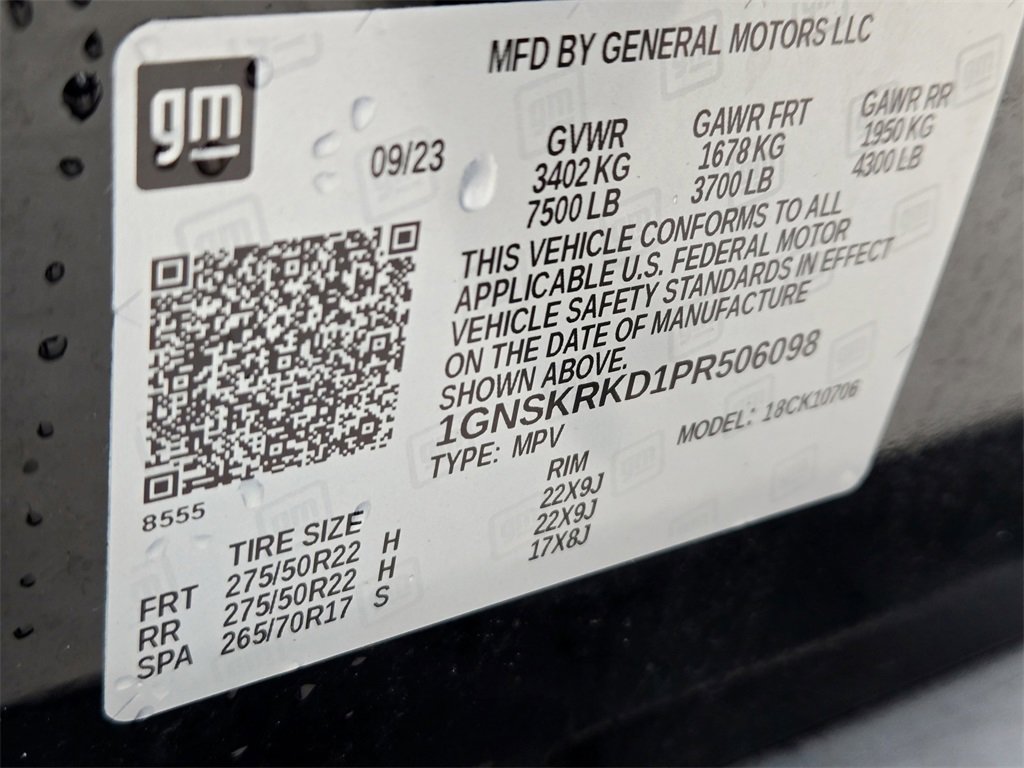 Used 2023 Chevrolet Tahoe RST w/ Luxury Package image 38