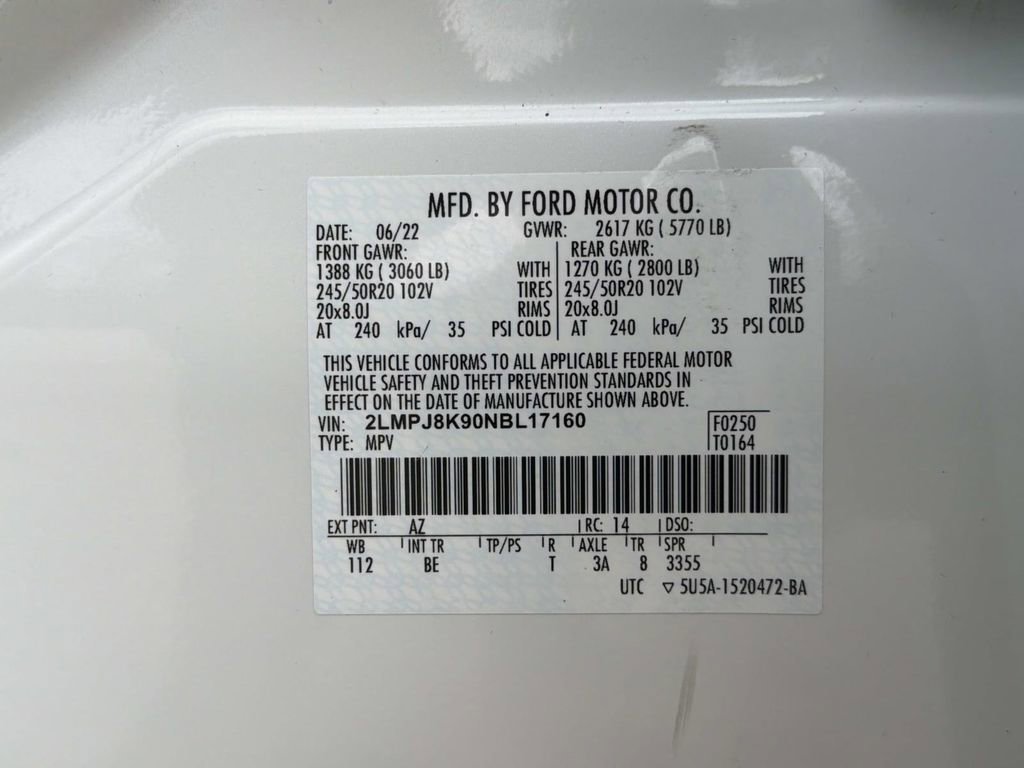 Used 2022 Lincoln Nautilus Reserve image 33